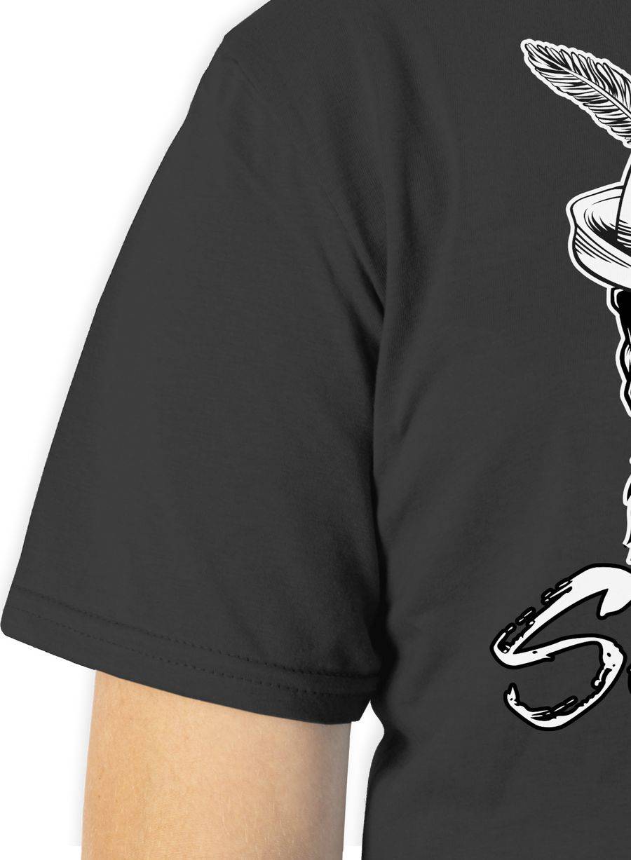 Shirtracer Servus Totenkopf Skull Bayrisch Shirts & Mehr Shirtracer