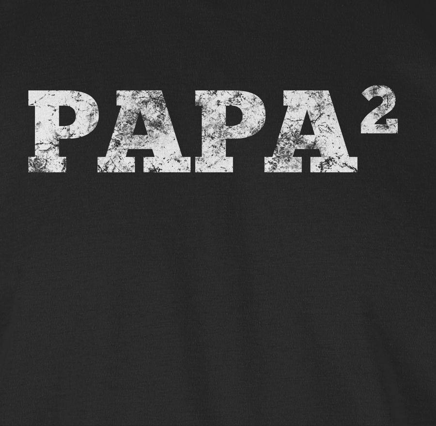 Shirtracer 2-Fach Papa: T-Shirt Gym Bag Shirtracer