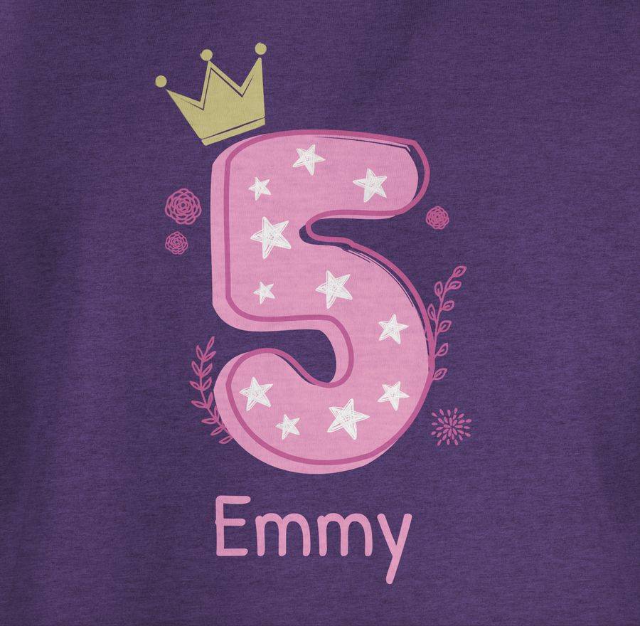 Shirtracer 5 Mit Name Shirts & Mehr Shirtracer