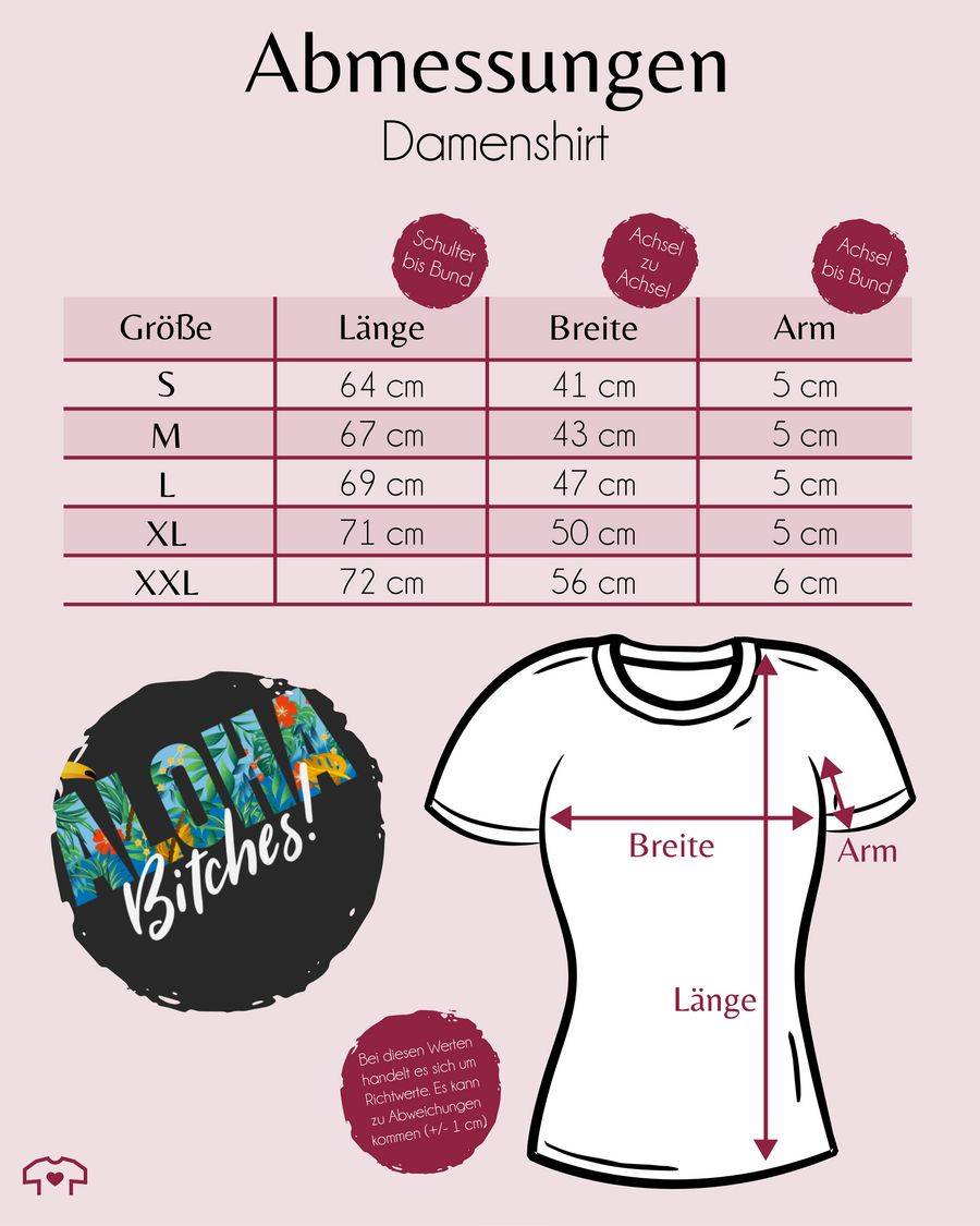 Shirtracer Aloha Bitches Shirts & Mehr Shirtracer