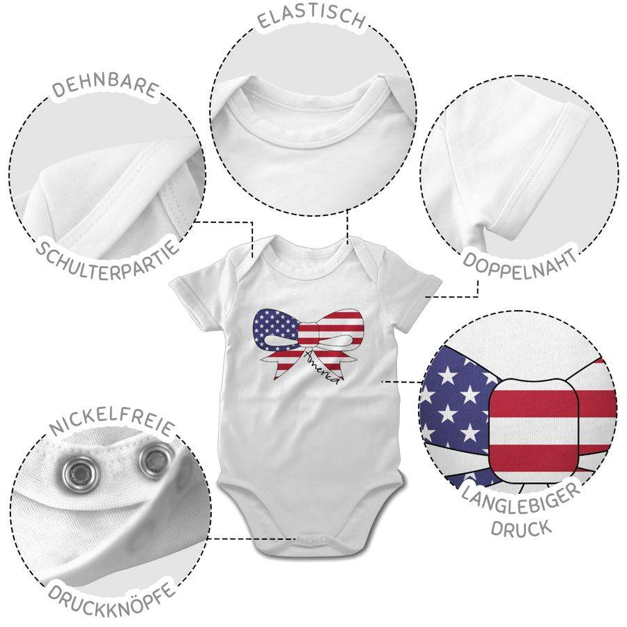 Shirtracer America Schleife Shirtracer