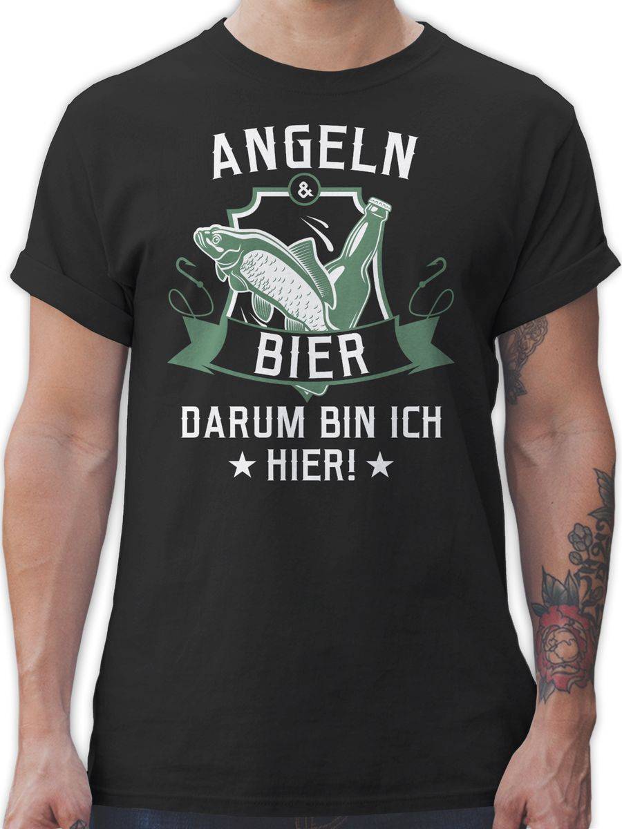 Shirtracer Angeln und Bier Shirts & Mehr Shirtracer