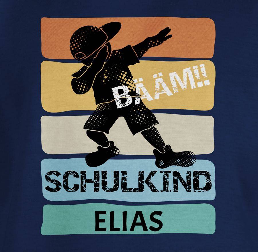 Shirtracer BÄÄM Schulkind Shirts & Mehr Shirtracer