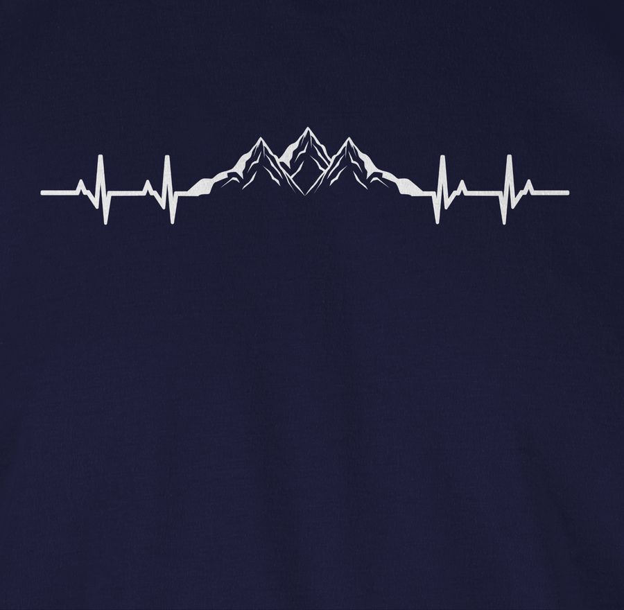 Shirtracer Berge Herzschlag Shirts & Mehr Shirtracer