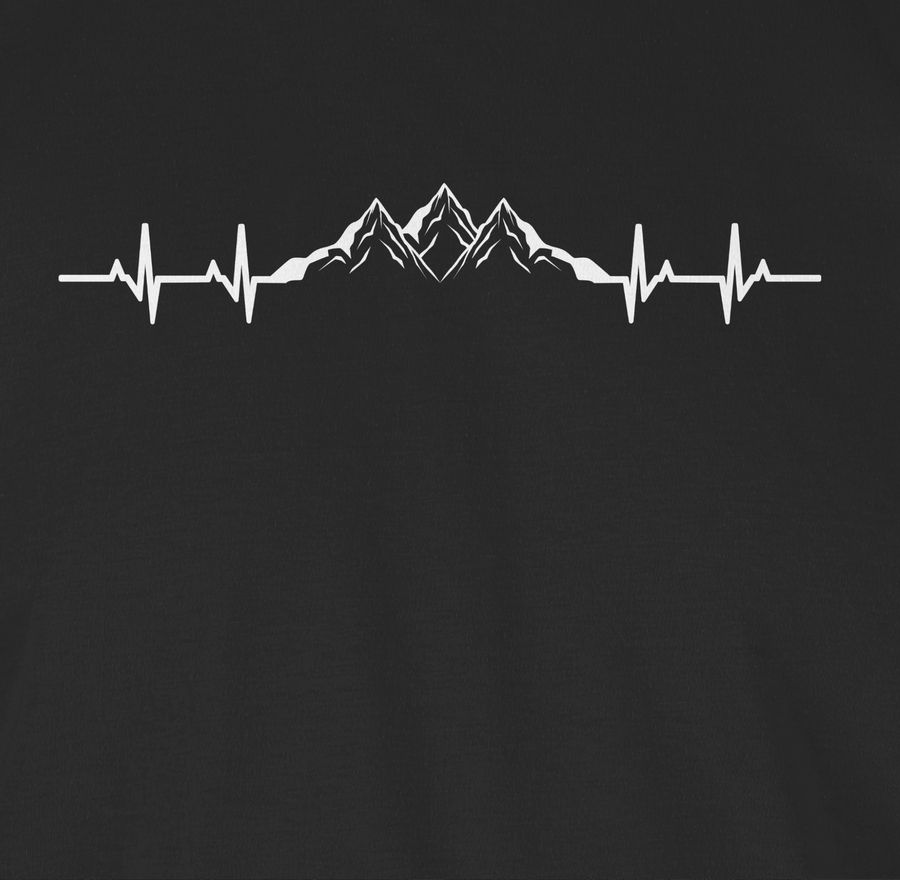 Shirtracer Berge Herzschlag Shirts & Mehr Shirtracer