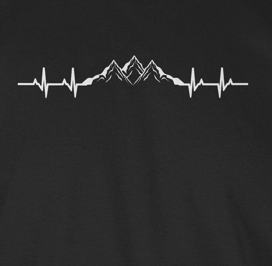 Shirtracer Berge Herzschlag Shirts & Mehr Shirtracer