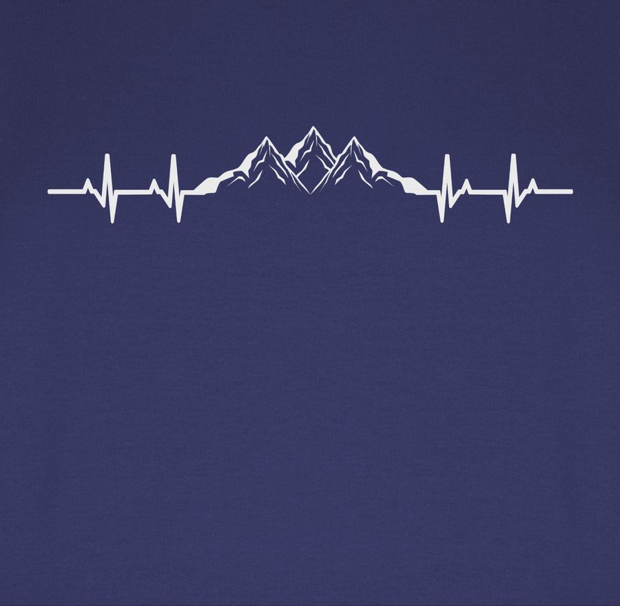 Shirtracer Berge Herzschlag Shirts & Mehr Shirtracer