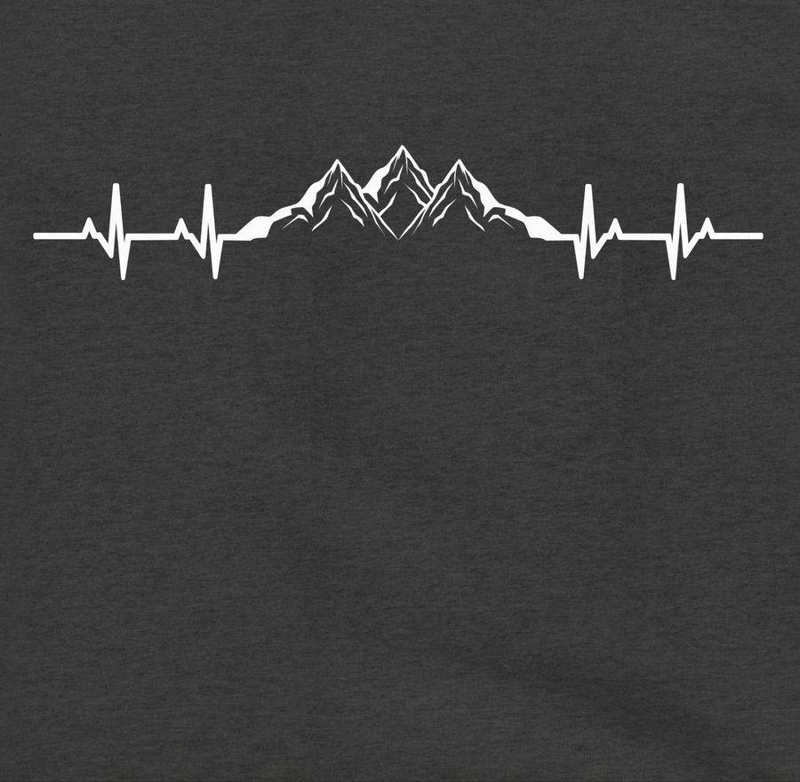 Shirtracer Berge Herzschlag Shirts & Mehr Shirtracer