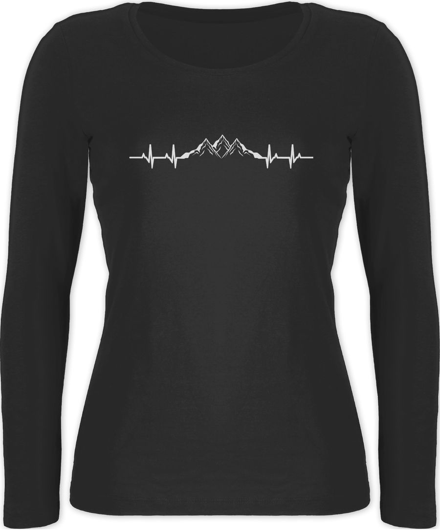 Shirtracer Berge Herzschlag Shirts & Mehr Shirtracer