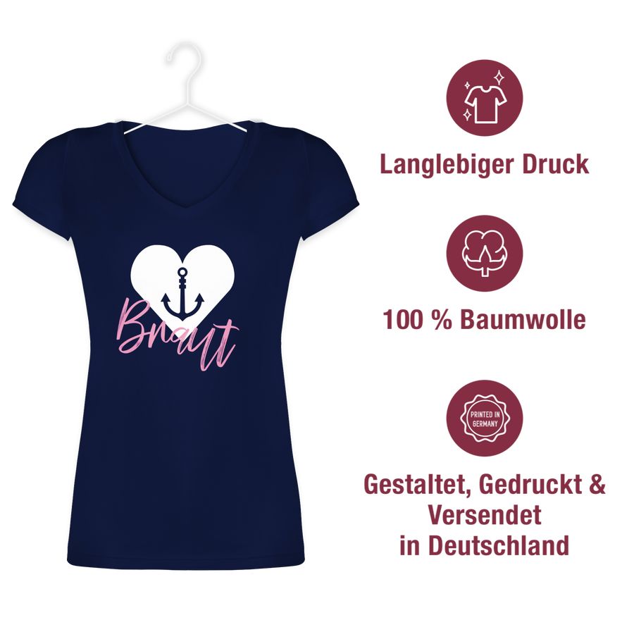 Shirtracer Braut Anker: Tshirt Gym Bag Shirtracer