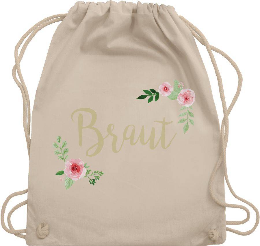 Shirtracer Braut Blumen: Tshirt Rucksack Shirtracer