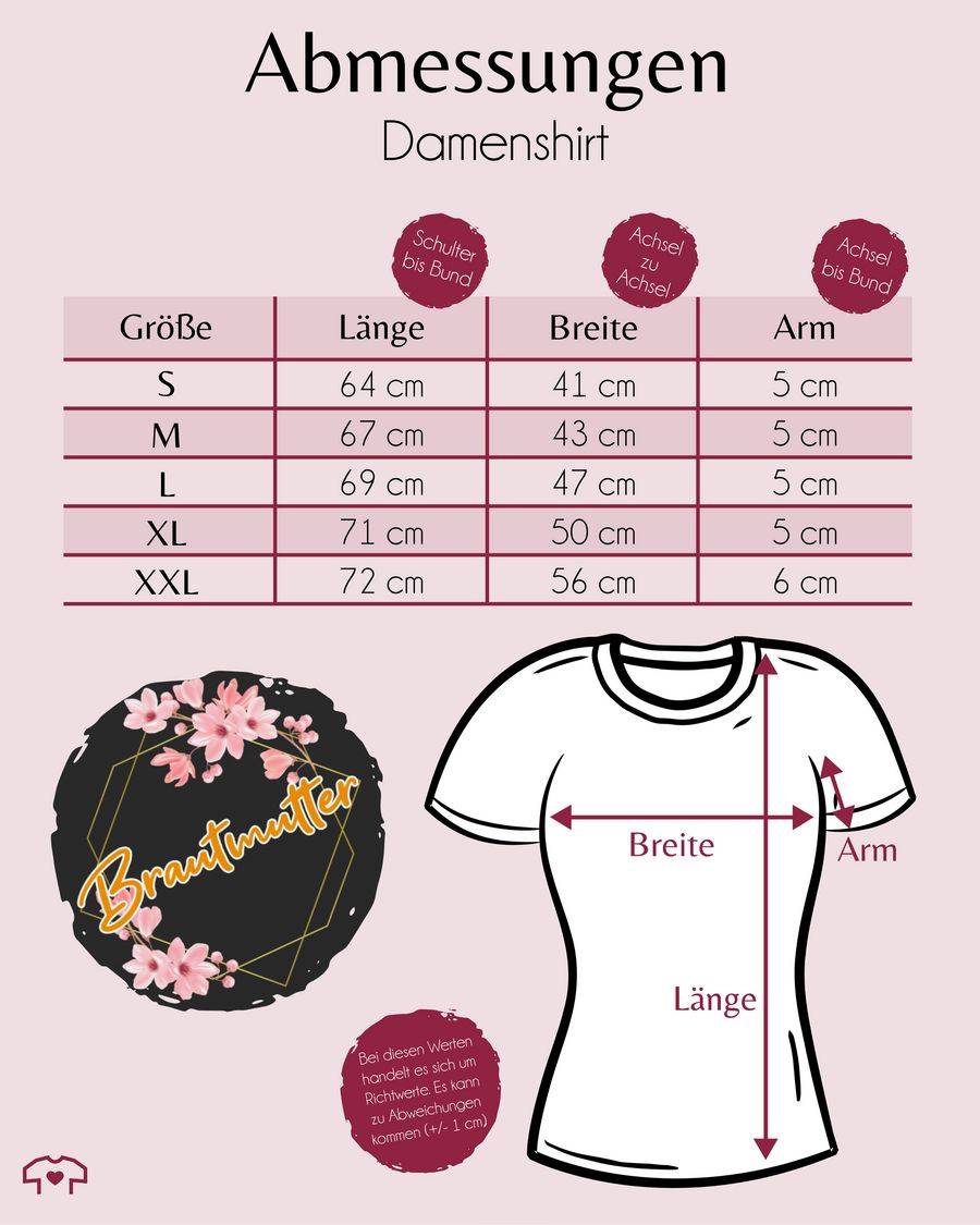 Shirtracer Brautmutter Shirts & Mehr Shirtracer