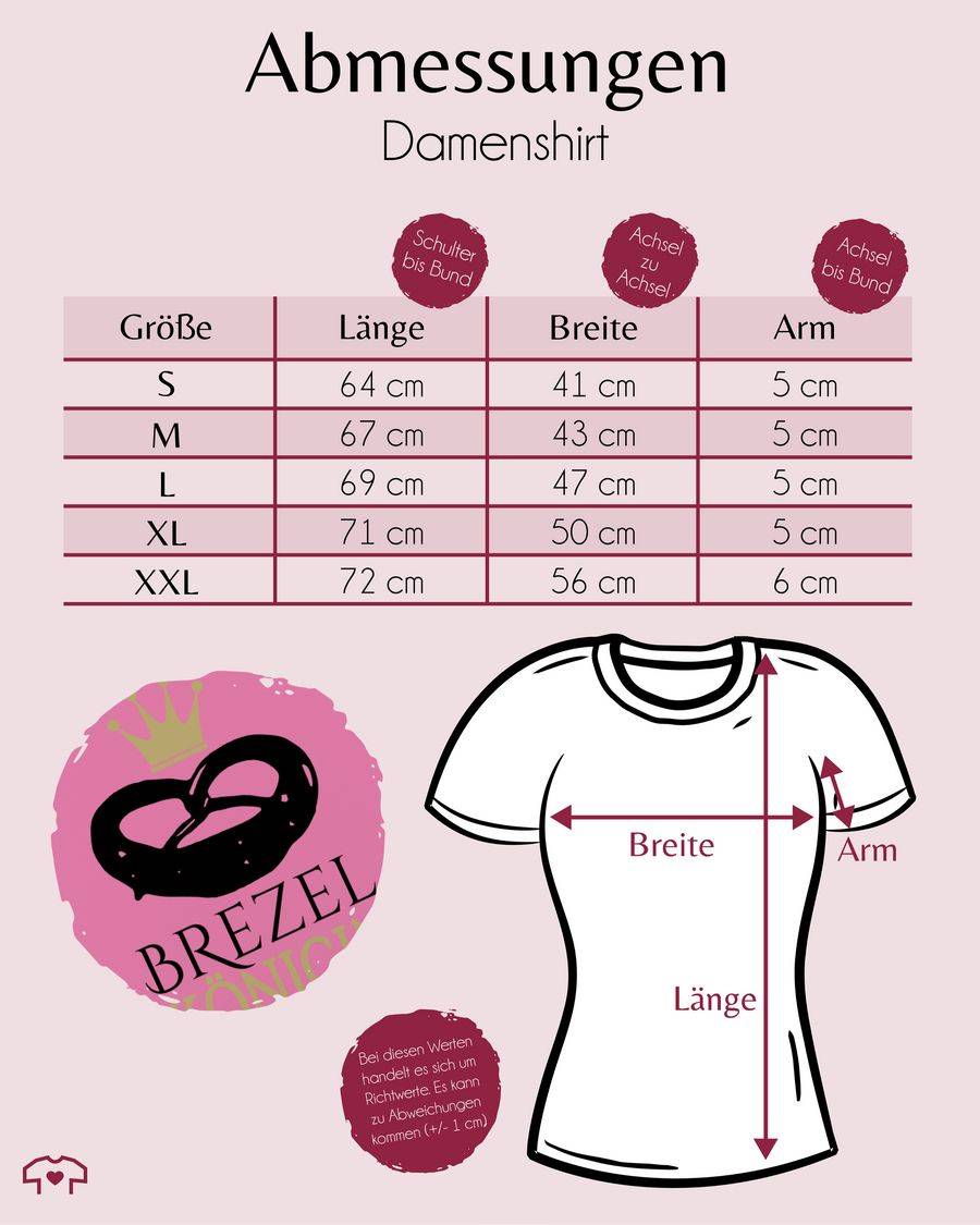 Shirtracer Brezel Königin Shirts & Mehr Shirtracer