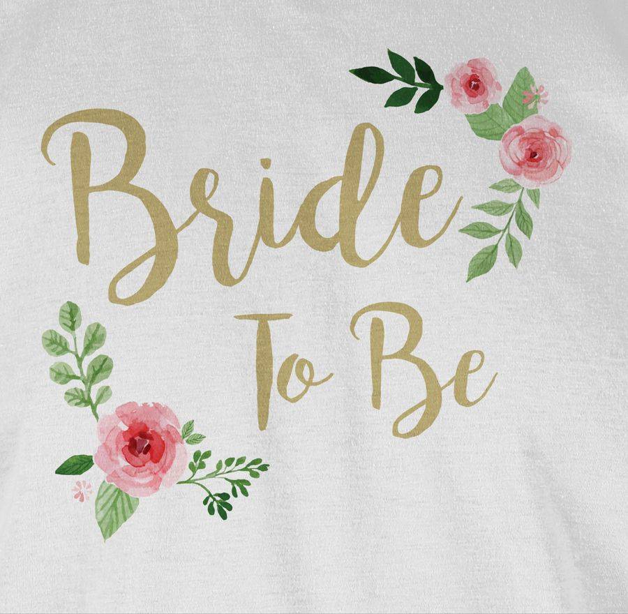 Shirtracer Bride To Be: T-Shirt Gym Bag Shirtracer