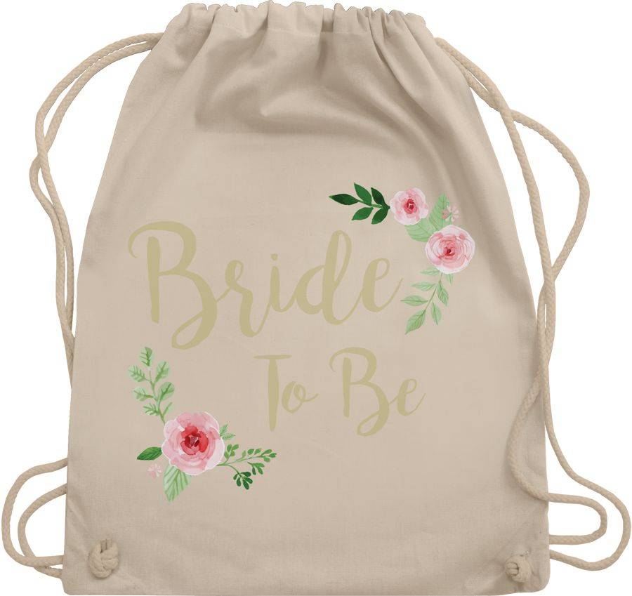Shirtracer Bride To Be: T-Shirt Gym Bag Shirtracer