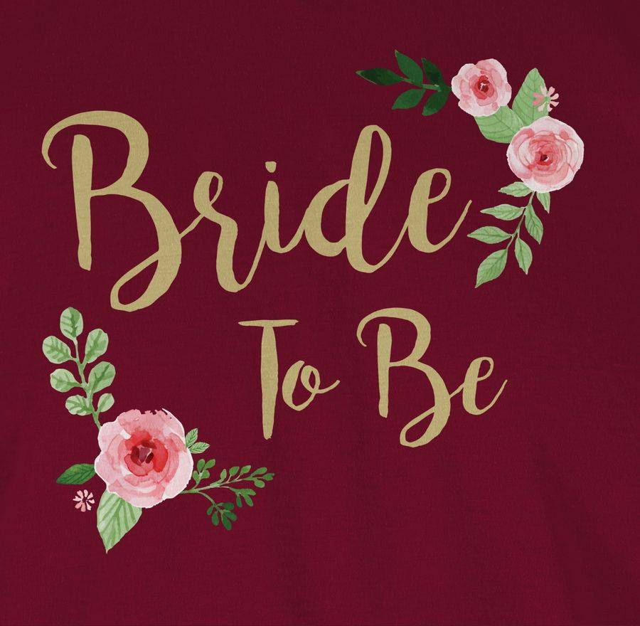 Shirtracer Bride To Be: T-Shirt Gym Bag Shirtracer
