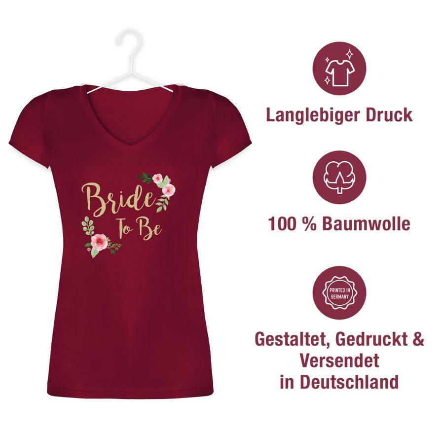 Shirtracer Bride To Be: T-Shirt Gym Bag Shirtracer
