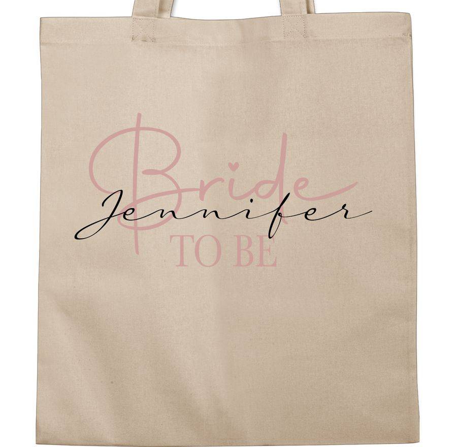 Shirtracer Bride To Be: Tshirt Gym Bag Shirtracer