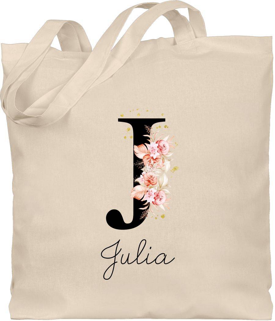 Shirtracer Buchstabe: T-Shirt Gym Bag Shirtracer