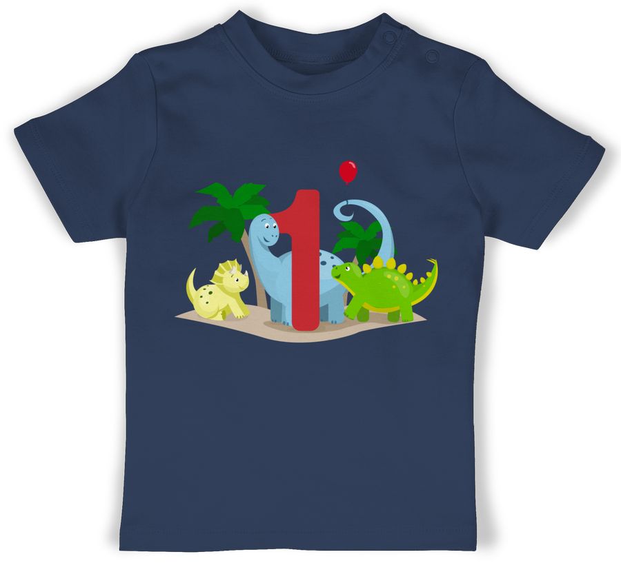 Shirtracer Dino Eins: Tshirt Turnbeutel Shirtracer
