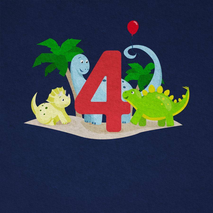 Shirtracer Dino Vier: Tshirt Gym Bag Shirtracer