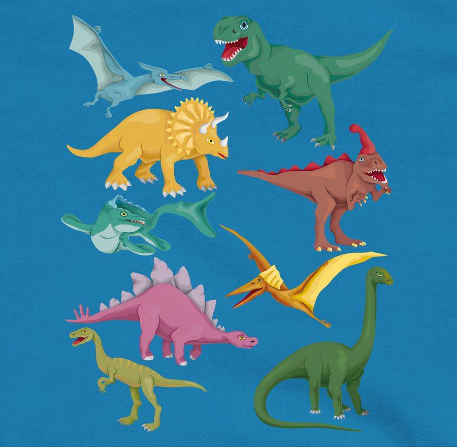 Shirtracer Dinos: T-Shirt Turnbeutel Shirtracer