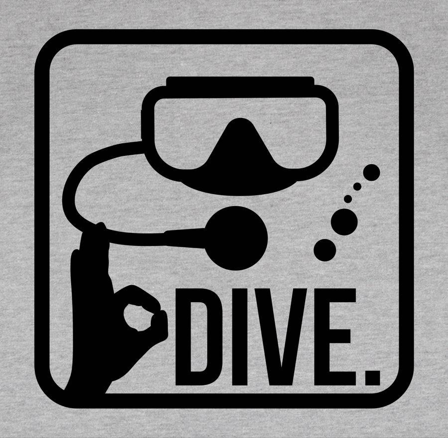 Shirtracer Dive.: T-Shirt Turnbeutel Shirtracer