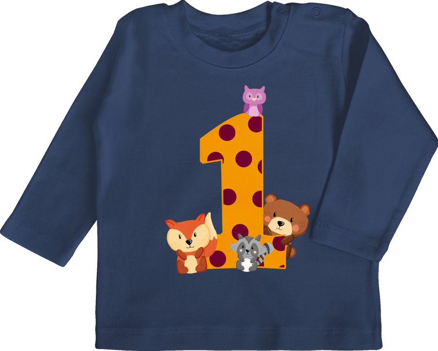 Shirtracer Eins Waldtiere Shirts & Mehr Shirtracer