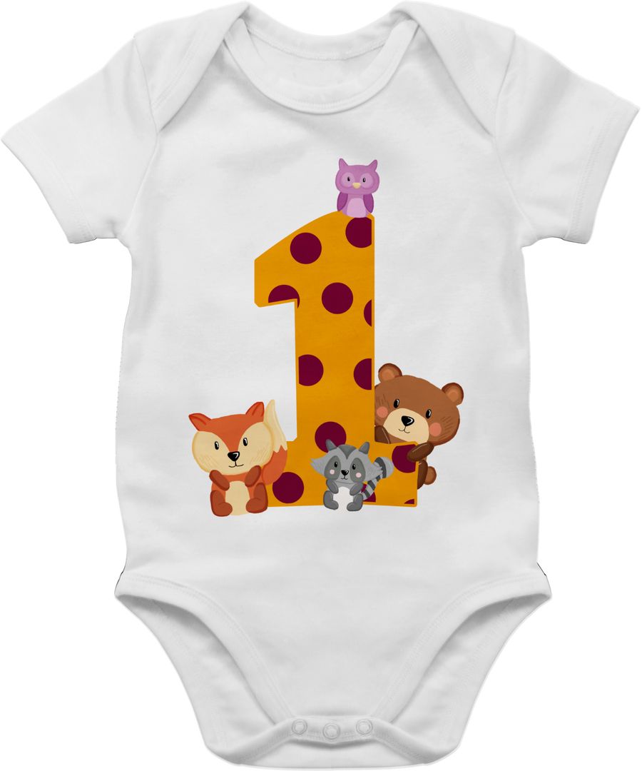 Shirtracer Eins Waldtiere Shirts & Mehr Shirtracer