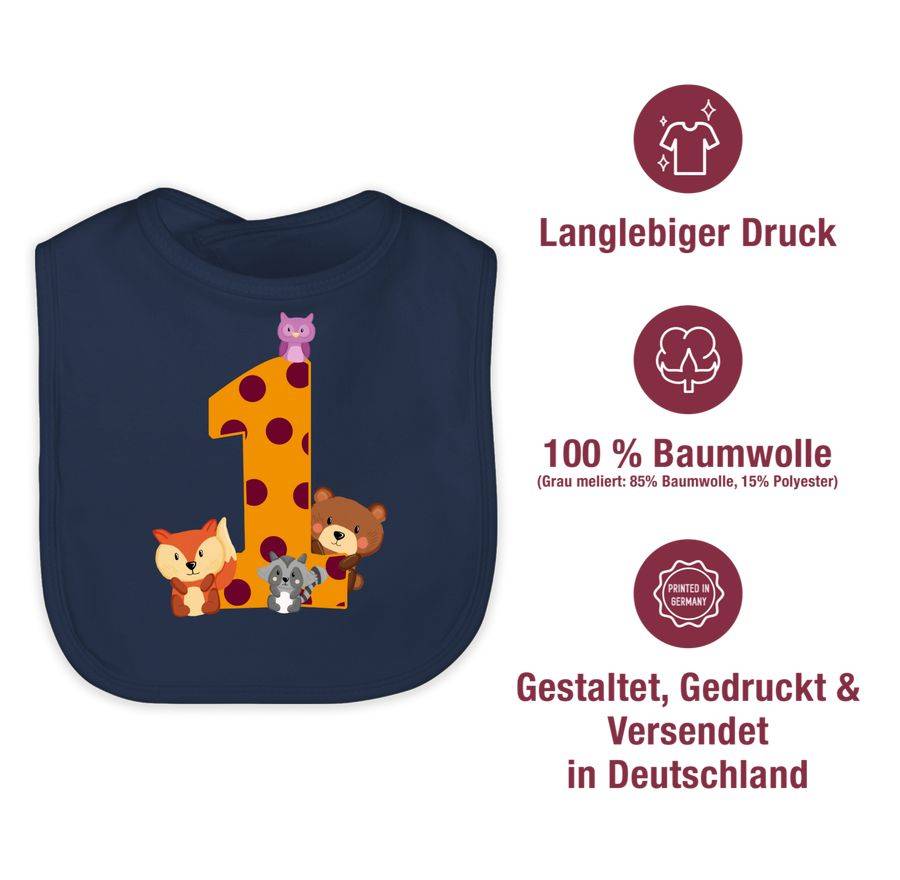 Shirtracer Eins Waldtiere Shirts & Mehr Shirtracer