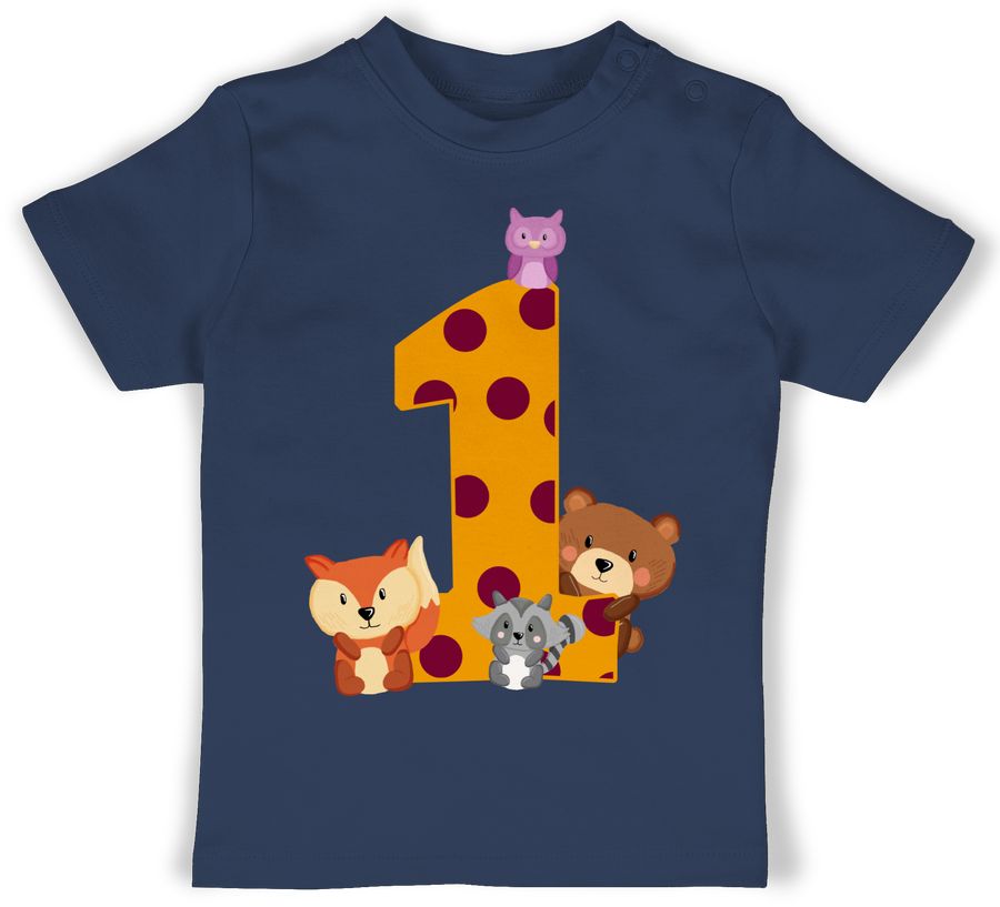 Shirtracer Eins Waldtiere Shirts & Mehr Shirtracer