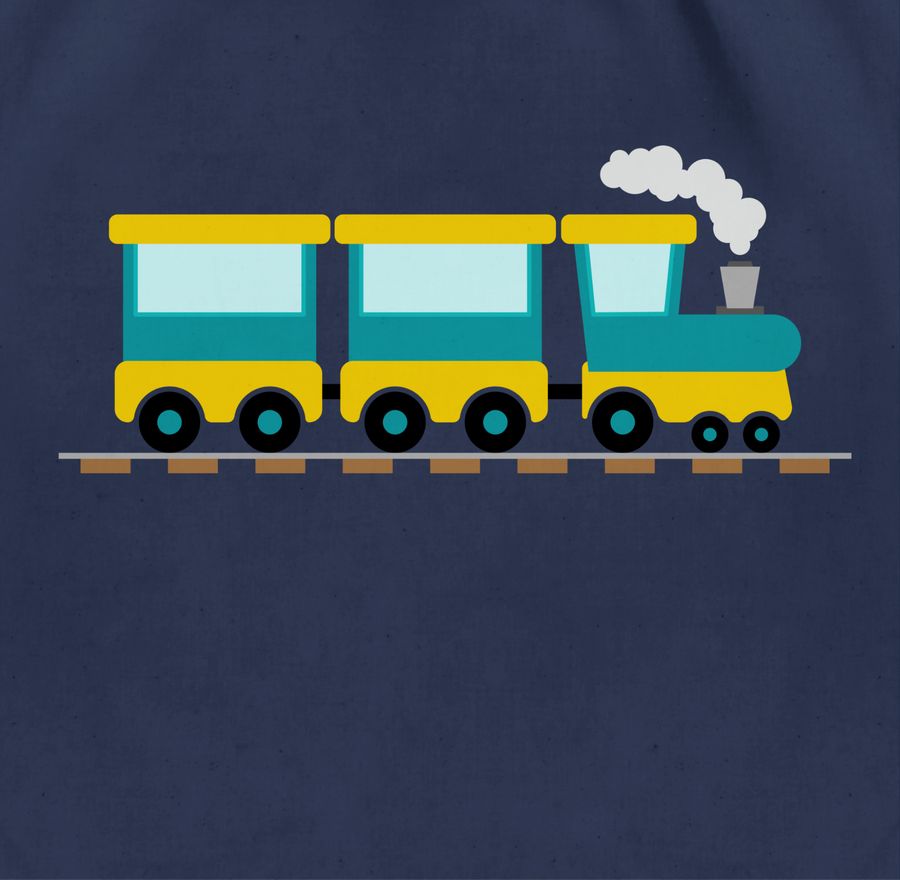 Shirtracer Eisenbahn: T-Shirt Turnbeutel Shirtracer
