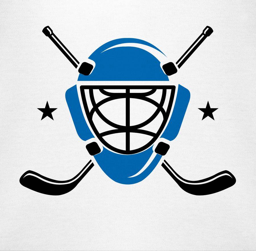 Shirtracer Eishockeyschläger Helm Shirtracer