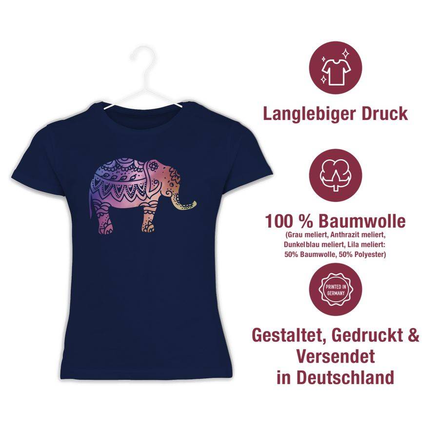 Shirtracer Elefant Namaste Shirts & Mehr Shirtracer