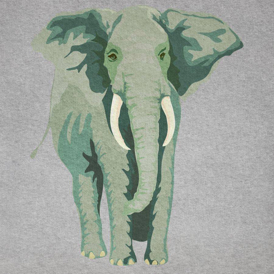 Shirtracer Elefant: T-Shirt Gym Bag Shirtracer
