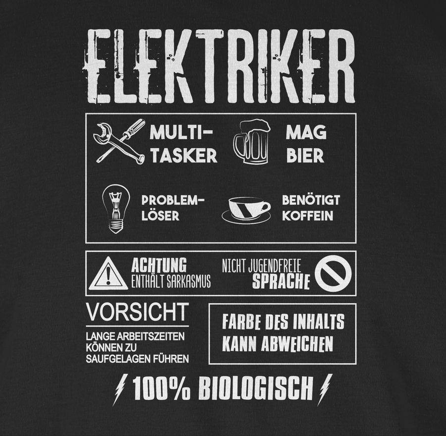 Shirtracer Elektriker Shirts & Mehr Shirtracer