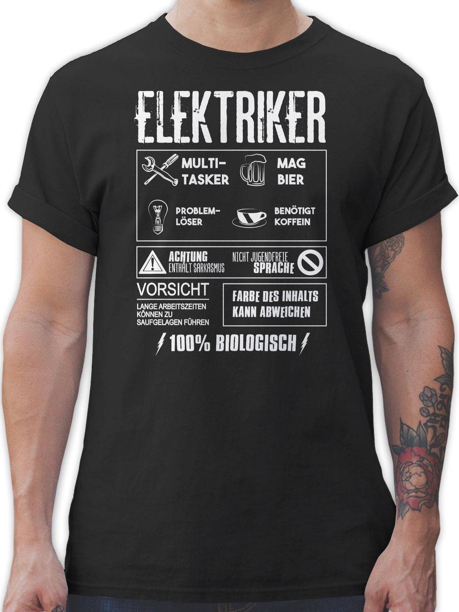 Shirtracer Elektriker Shirts & Mehr Shirtracer