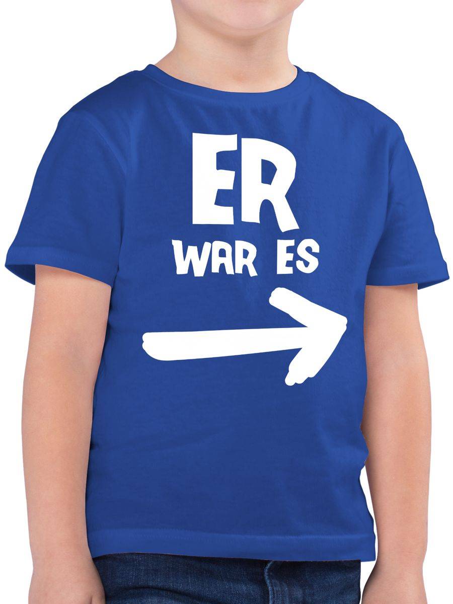 Shirtracer Er war es: T-Shirt Turnbeutel Shirtracer