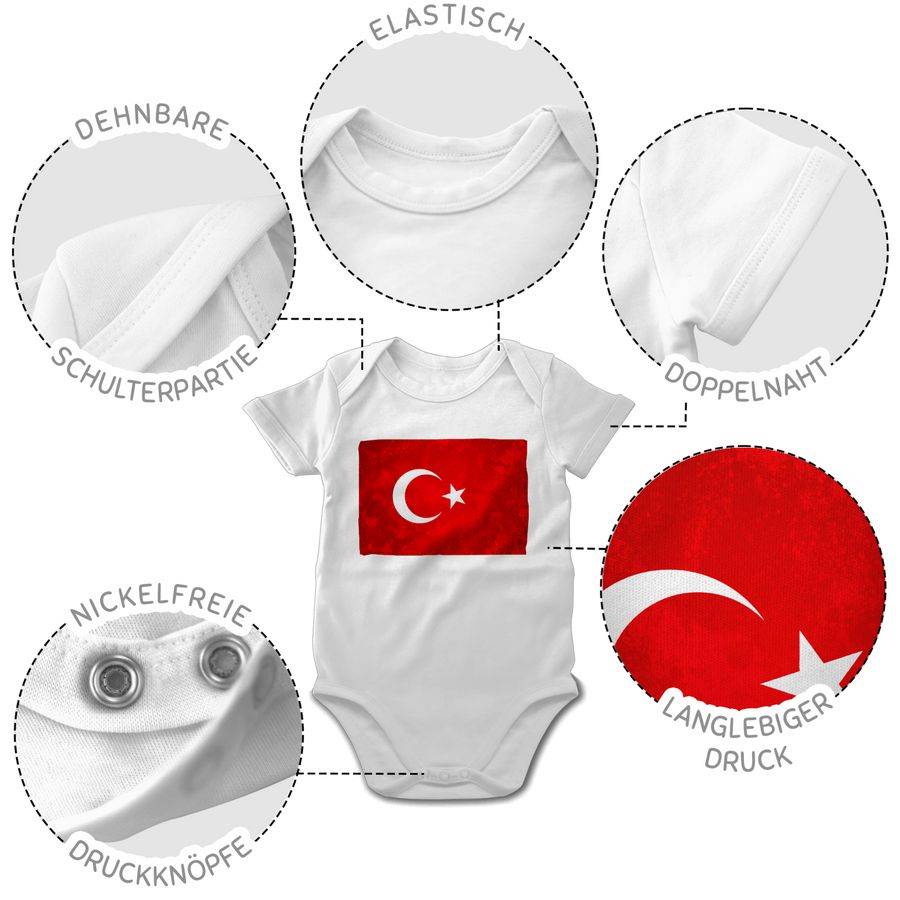 Shirtracer Flagge Türkei Shirtracer