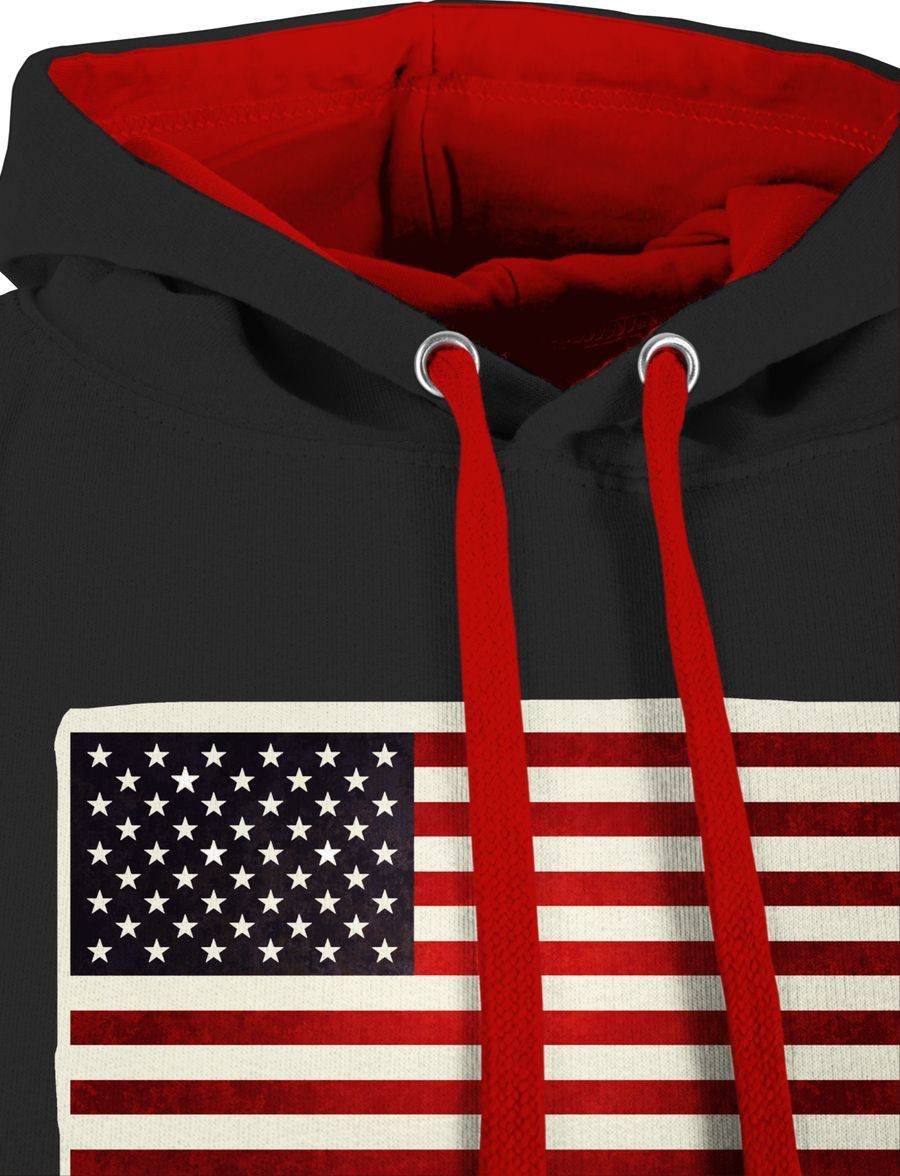 Shirtracer Flagge USA: T-Shirt Rucksack Shirtracer