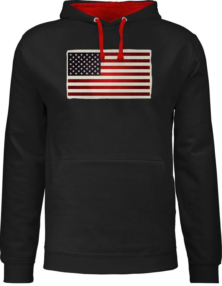 Shirtracer Flagge USA: T-Shirt Rucksack Shirtracer
