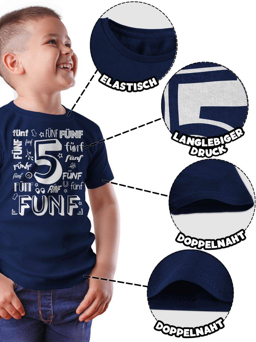 Shirtracer Fünfter Zahlen Shirts & Mehr Shirtracer
