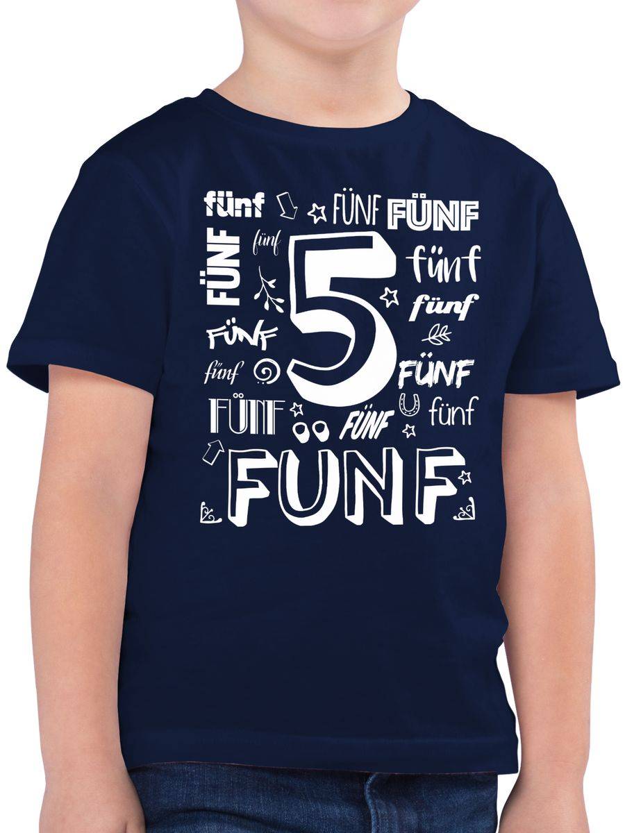 Shirtracer Fünfter Zahlen Shirts & Mehr Shirtracer