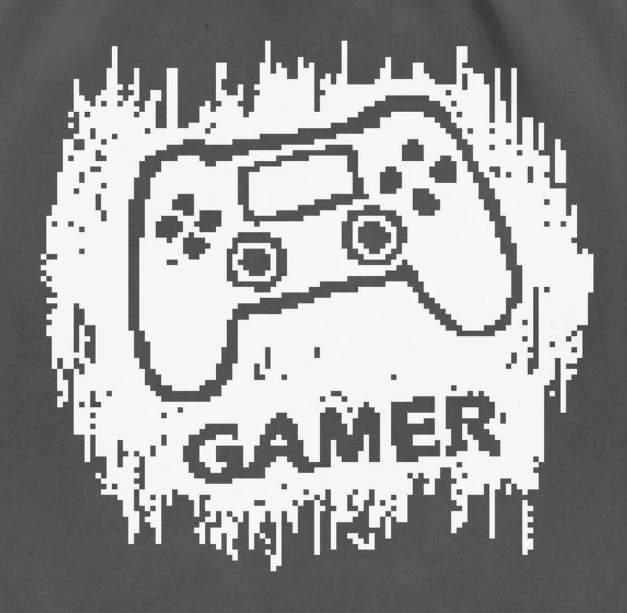 Shirtracer Gamer Pixel: Tshirt Gym Bag Shirtracer