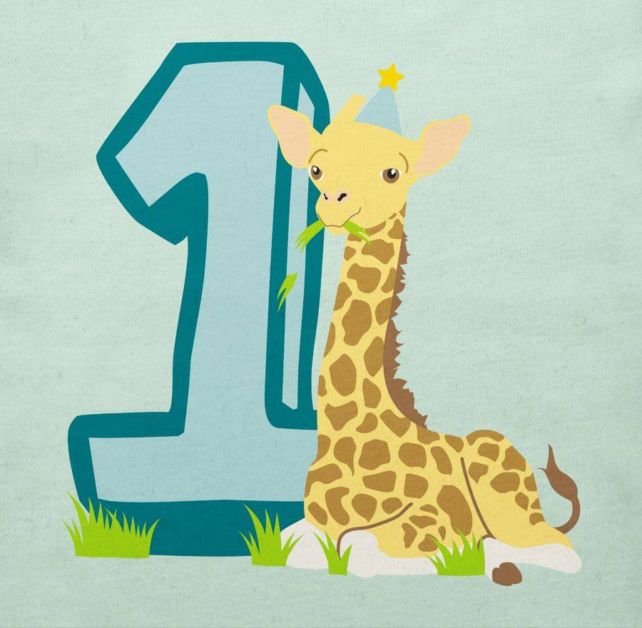 Shirtracer Giraffe Eins: T-Shirt Gym Bag Shirtracer