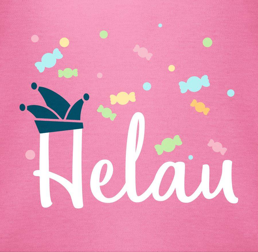 Shirtracer Helau Blau - Weiß Shirts & Mehr Shirtracer