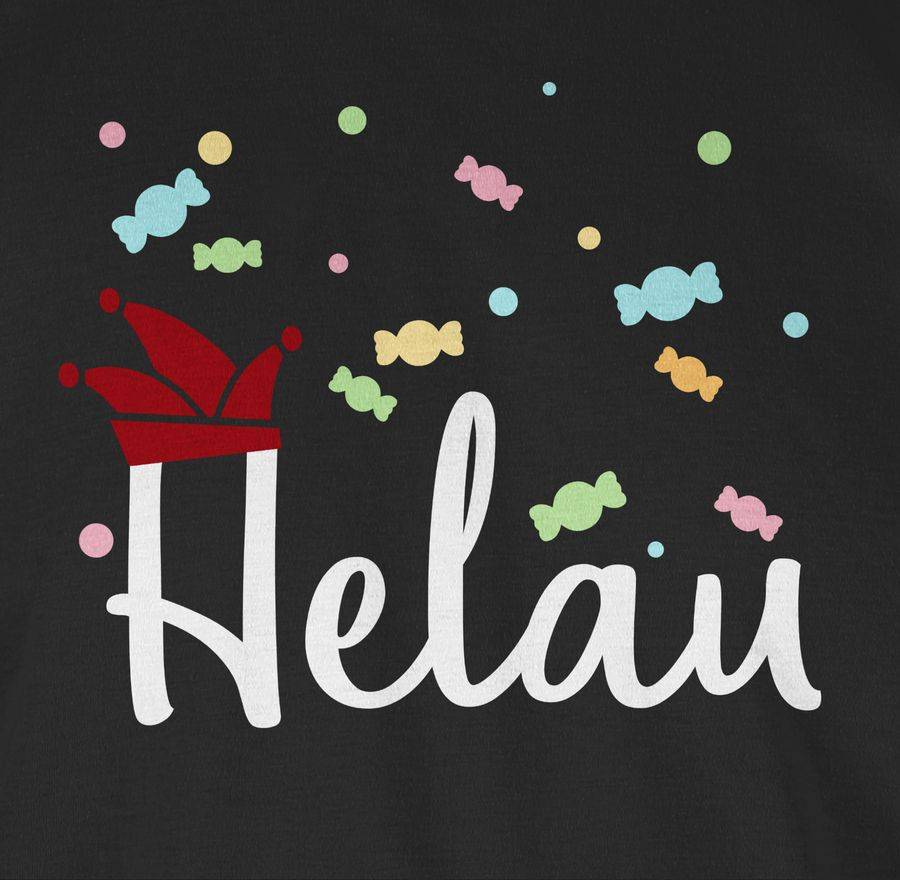 Shirtracer Helau Rot-Weiß Shirts & Mehr Shirtracer