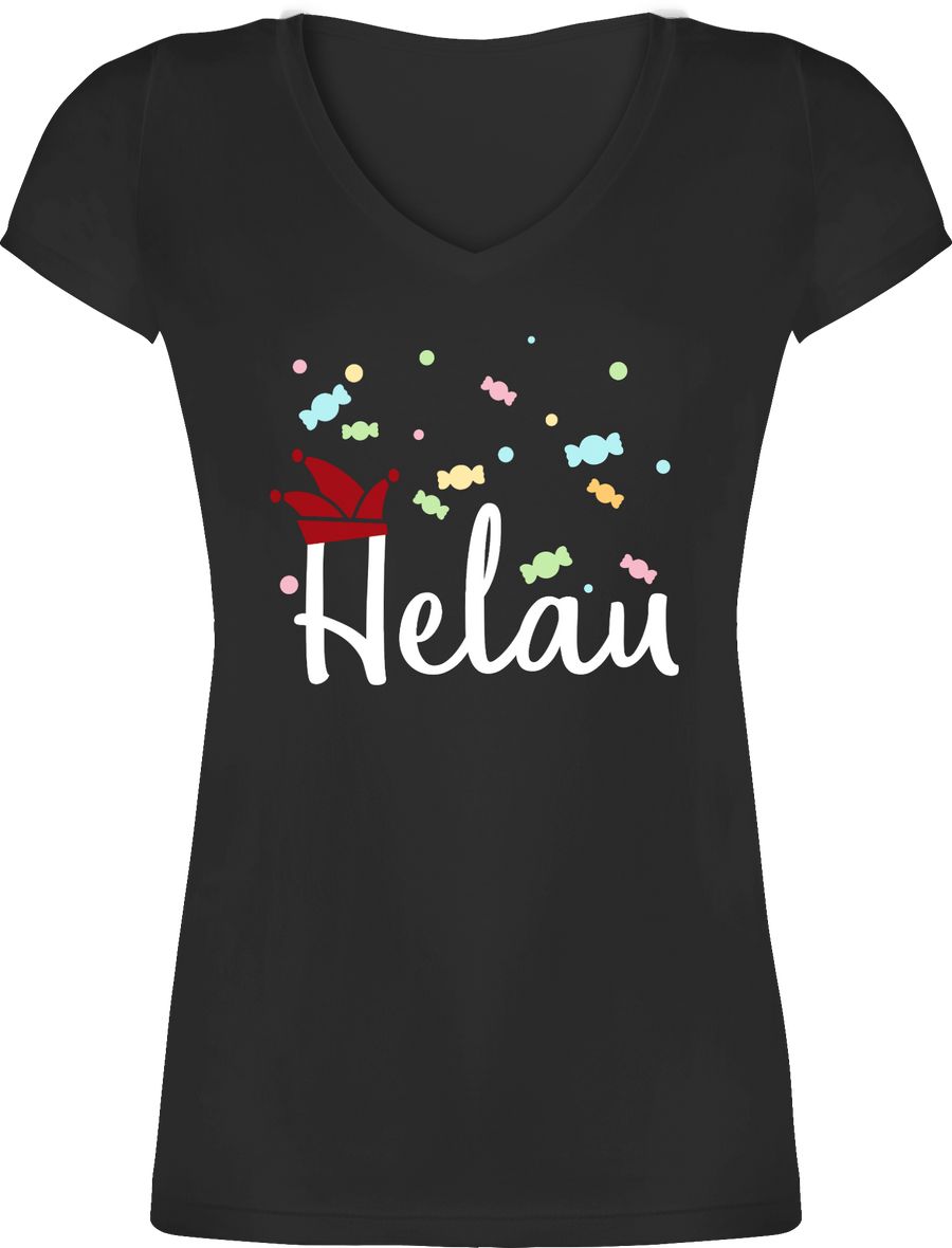 Shirtracer Helau Rot-Weiß Shirts & Mehr Shirtracer