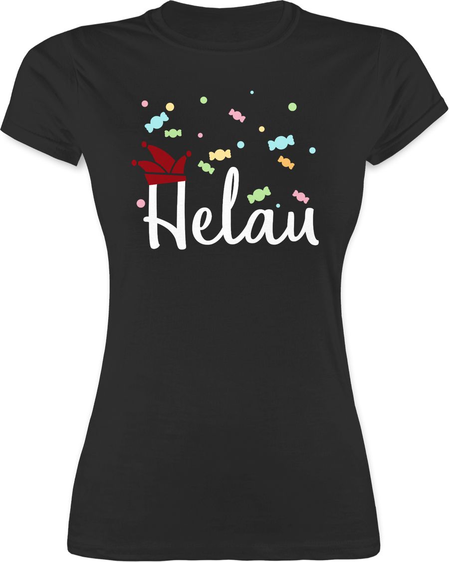 Shirtracer Helau Rot-Weiß Shirts & Mehr Shirtracer