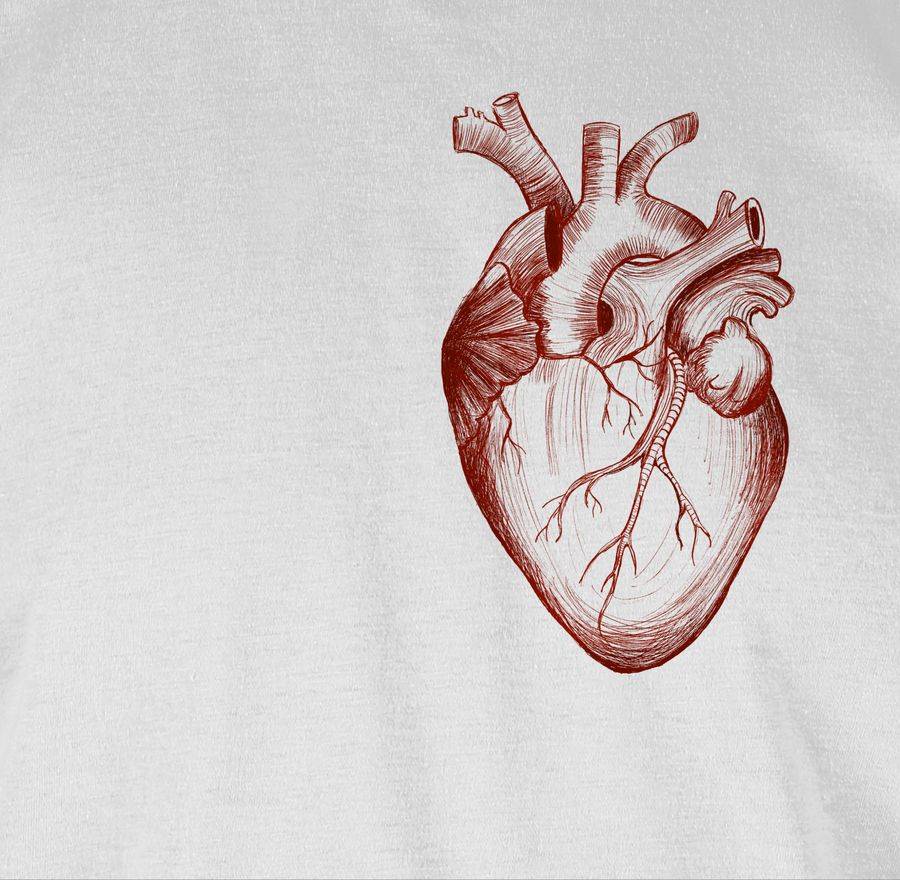 Shirtracer Herz Anatomie Shirts & Mehr Shirtracer